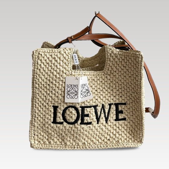 Luo Yiwei straw woven Bag Basket Bag